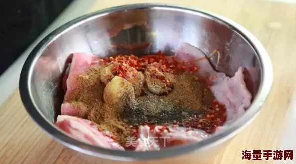 创造与魔法世界的美食探索：完美黑椒羊排制作步骤全揭秘
