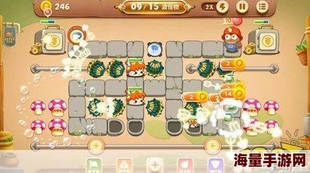 策略制胜：保卫萝卜3集市挑战48关，银质成就全解析与高效通关秘籍