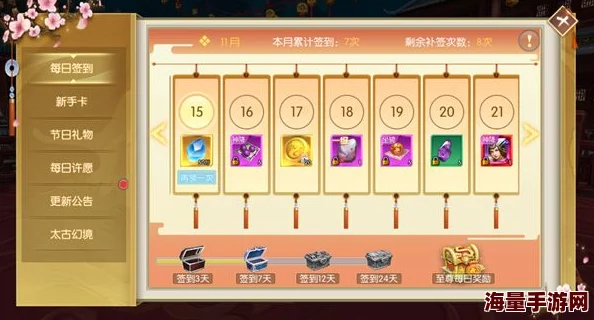 揭秘开局一仙人月签到宝箱：月度礼包材料内容大公开详解