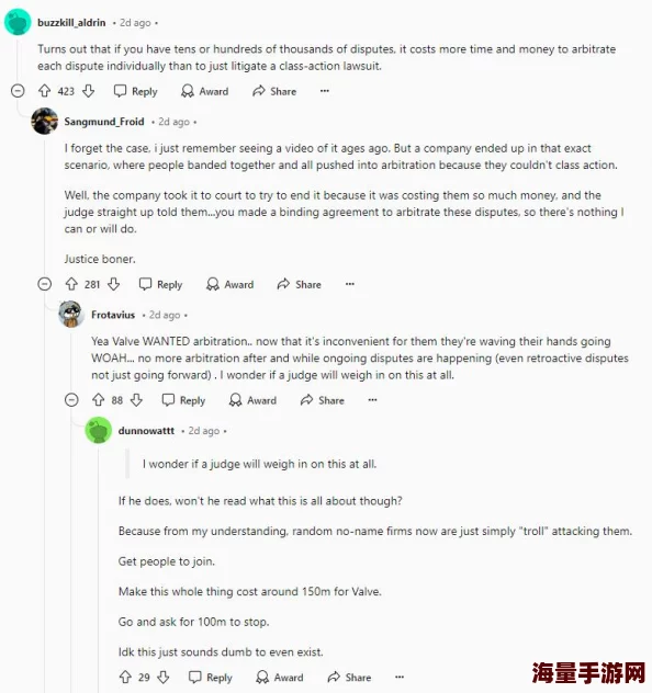 Steam平台更新用户协议：正式取消对用户的强制仲裁要求