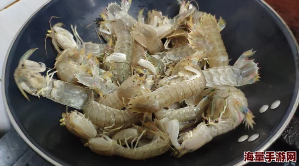 黑暗料理王新创：椒盐皮皮虾搭配生菜海苔，独特做法揭秘！