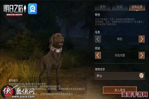 明日之后游戏攻略：如何查看宠物技能？详细步骤与位置解析