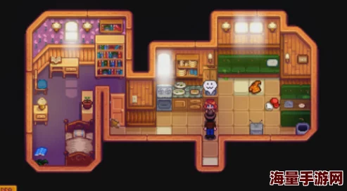 星露谷惊喜揭秘：潘姆的温馨小屋竟藏在这片神秘角落，快来探访吧！