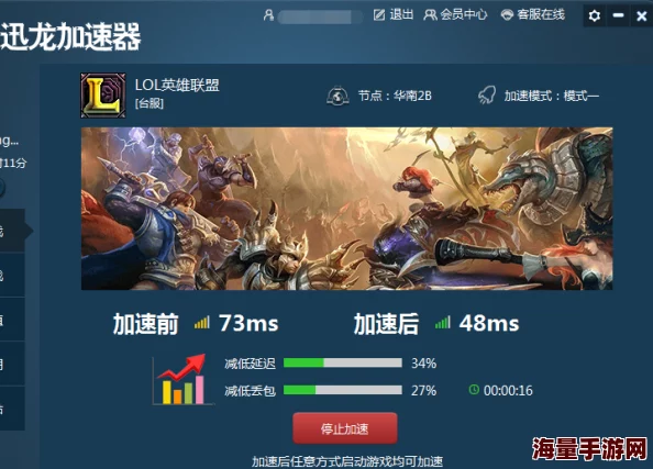 探讨LOL游戏突然卡顿后恢复的原因及英雄联盟加速器使用经验分享